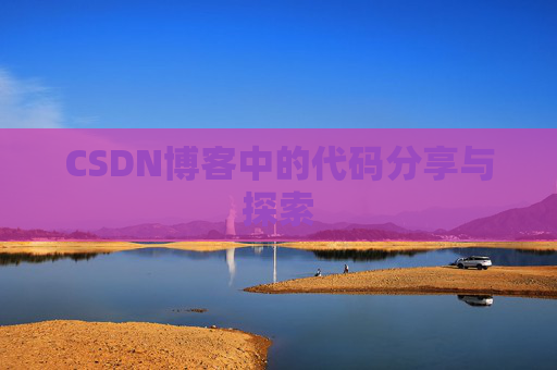 CSDN博客中的代码分享与探索 CSDN博客中的代码分享与探索